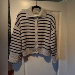 Abercrombie & Fitch Striped Cardigan
